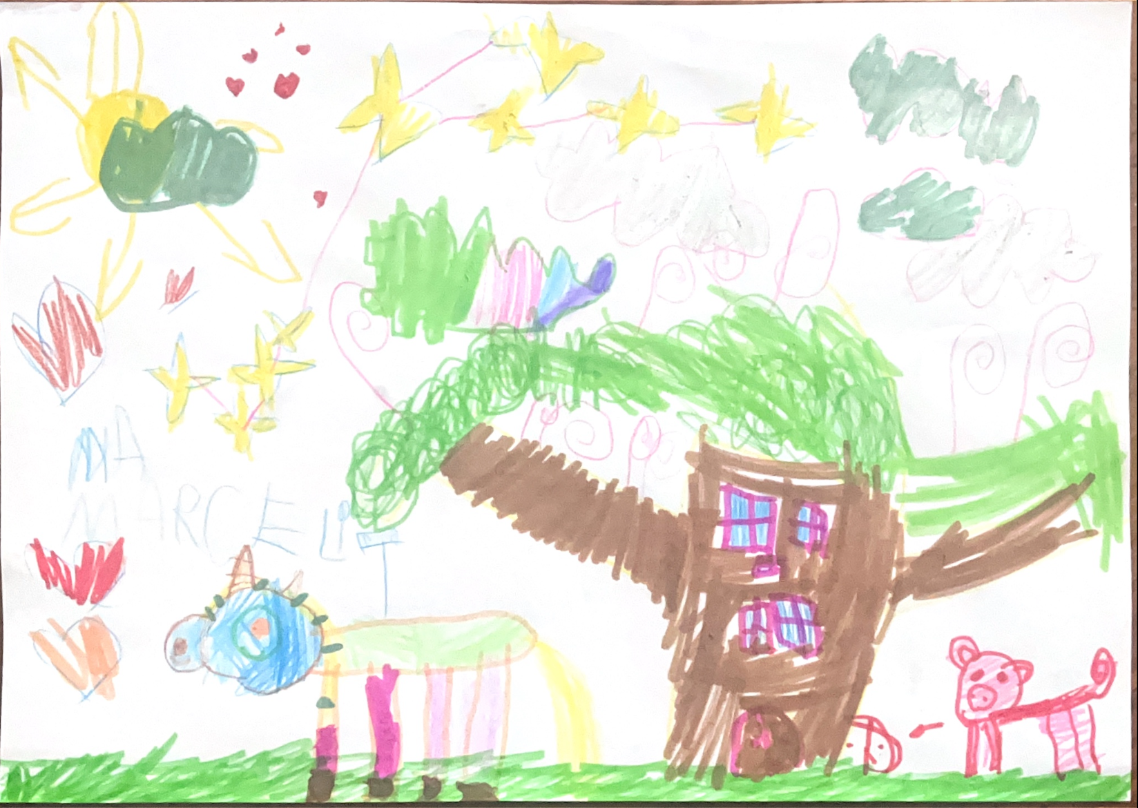 Marcelina, 5 lat
